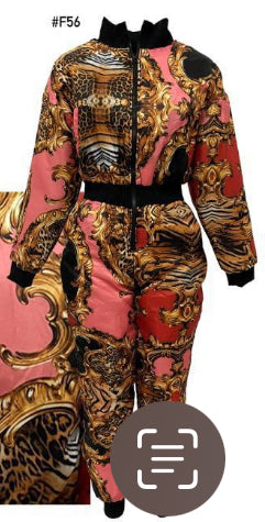Animal Print Bummer Jumpsuit